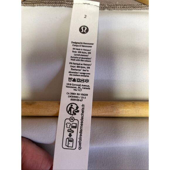 Lululemon NWT Define Cropped Jacket Nulu Thawed Camo Warm Size 2 - Picture 11 of 14